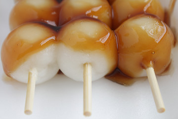 Image showing Three dango