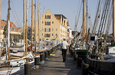 Image showing Sailing ships Svendborg