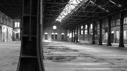 Image showing Abandoned factory