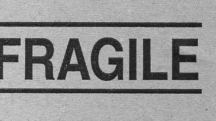 Image showing Fragile