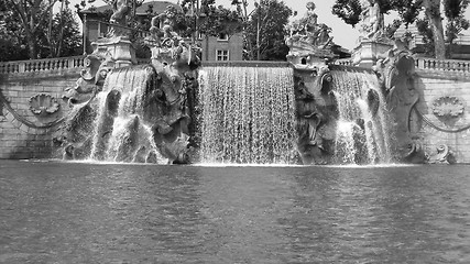 Image showing Baroque fountain