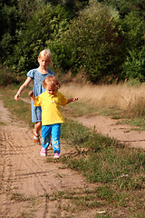 Image showing Walking