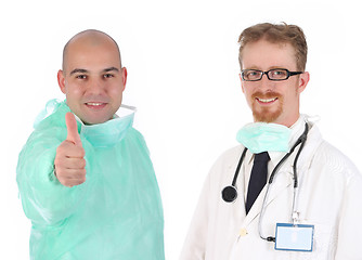 Image showing surgeon and doctor 