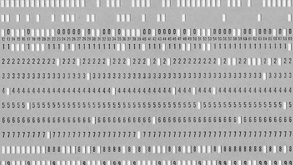 Image showing Punched card