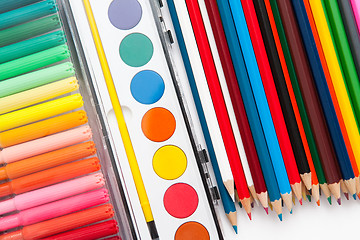 Image showing School supplies