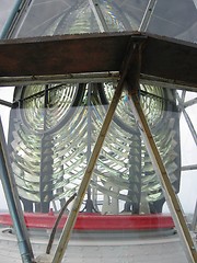 Image showing Lamp in lighthouse