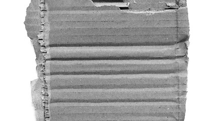 Image showing Corrugated cardboard