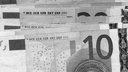 Image showing Euro notes