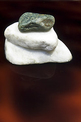 Image showing Stone and reflections