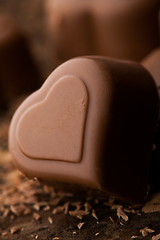 Image showing Chocolate heart