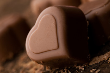 Image showing Chocolate heart