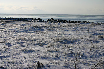 Image showing winter at sea