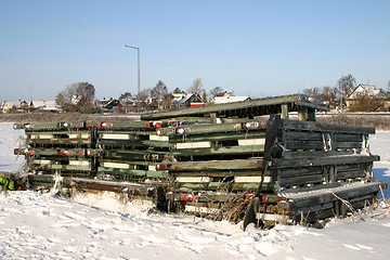 Image showing winter bridge