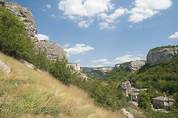 Image showing Crimean cliffs