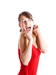 Image showing Happy woman