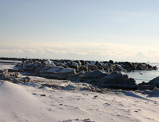 Image showing winter at sea