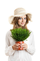 Image showing Ecologic woman