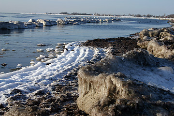 Image showing winter at sea