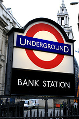 Image showing Bank station