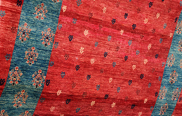Image showing Closeup Turkish Carpet