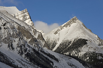 Image showing mountain peaks