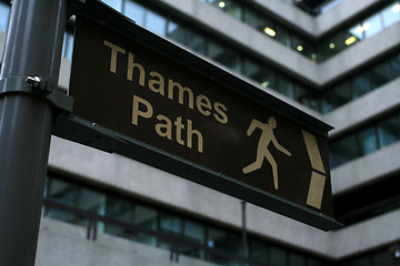 Image showing Thames Path