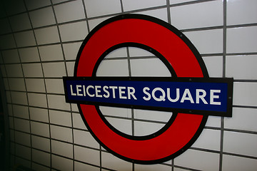 Image showing Leicester Square