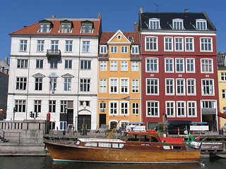 Image showing Nyhavn, Copenhagen.