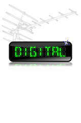 Image showing Digital Signal LCD