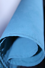 Image showing Blue cloth
