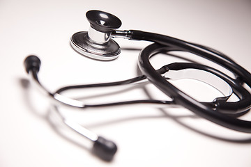 Image showing Stethoscope on Gradated Background