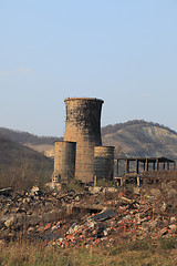 Image showing Heavy industry ruins