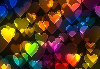 Image showing heart background