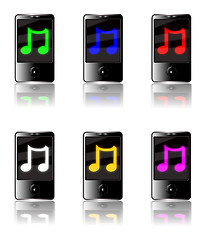 Image showing MP3 Player music