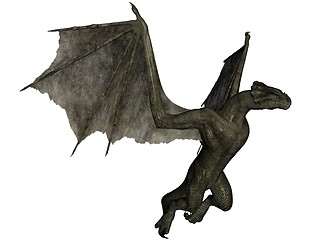 Image showing Attacking wyvern