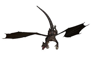 Image showing Flying dragon