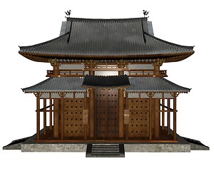 Image showing Buddhist temple