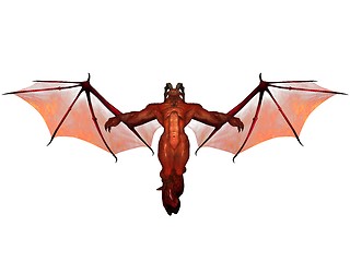 Image showing 3D rendered demon