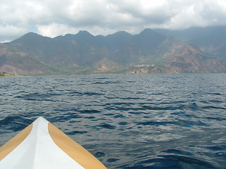 Image showing kayaking Atitlan