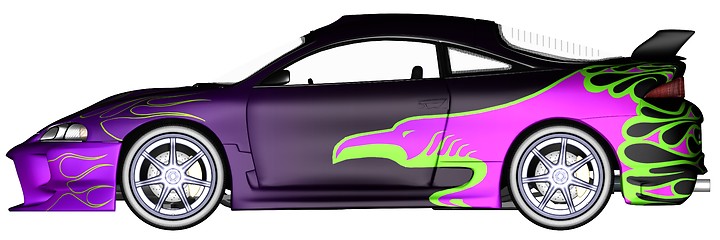 Image showing Sport car