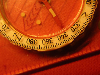 Image showing Compass