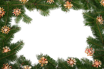 Image showing Christmas tree frame