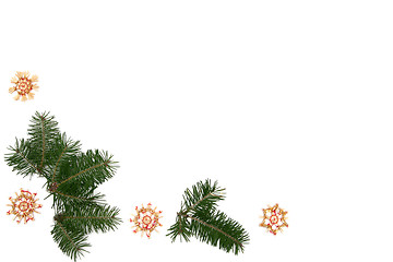 Image showing Christmas tree frame