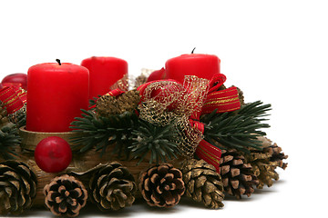 Image showing Advent wreath 