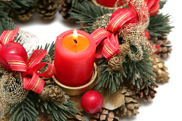 Image showing Advent wreath 