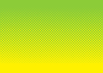 Image showing green and yellow halftone pattern