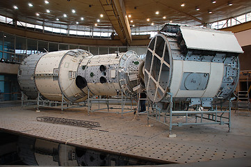 Image showing International Space Station Russian Segment Mockup Descending