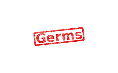 Image showing Germs Stamp