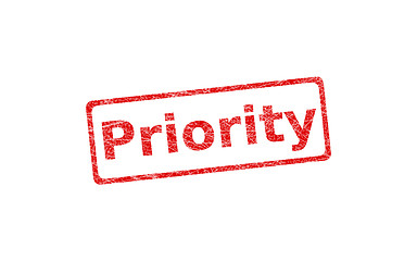 Image showing Priority Stamp