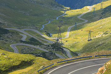 Image showing Road in mountains